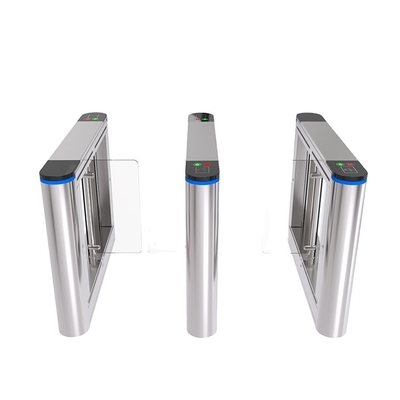 SUS316 304 Face Recognition Turnstile Subway RFID Flap Barrier Access Control System